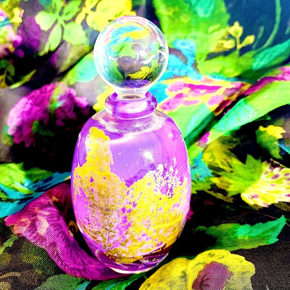 ☃️ 🎁 PERFUME-COLLECT ARTIST- hand blown NWOT